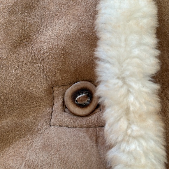 Women's Authentic Western Sheepskin leather Jacket S/M - Picture 11 of 13